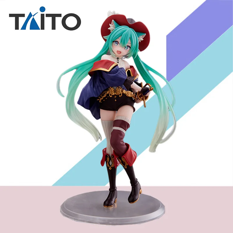 TAITO AMP Original Genuine Virtual Idol Crypton Future Media Hatsune Miku Anime Action Figure Finished Model Elaina Toy Gift
TAITO AMP Original Genuine Virtual Idol Crypton Future Media Hatsune Miku Anime Action Figure Finished Model Elaina Toy Gift