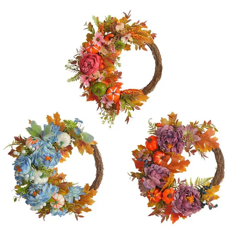 Fall Wreaths Rustic Round Wall Hung Sunflower Fall Wreath For Farmhouse Front Door Christmas Thanksgiving Day Home Decoration
Fall Wreaths Rustic Round Wall Hung Sunflower Fall Wreath For Farmhouse Front Door Christmas Thanksgiving Day Home Decoration