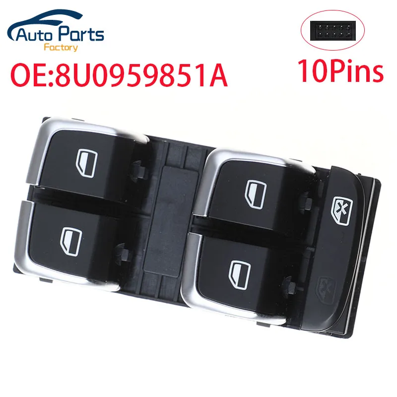 Новая кнопка включения стеклоподъемника для Audi Q3 8U RSQ3 A1 8U0959851A 8U0959851
Новая кнопка включения стеклоподъемника для Audi Q3 8U RSQ3 A1 8U0959851A 8U0959851
