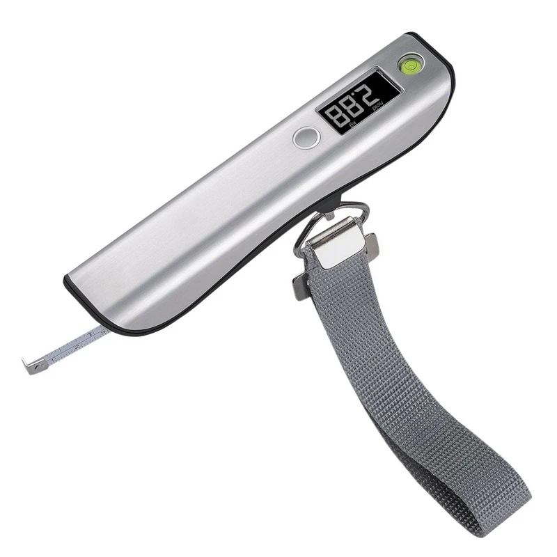Portable Mini Suitcase Scale LED Display 50Kg/110Lb Digital Luggage Scale For Travel Bag Hanging Scales Weighing Balance
Portable Mini Suitcase Scale LED Display 50Kg/110Lb Digital Luggage Scale For Travel Bag Hanging Scales Weighing Balance