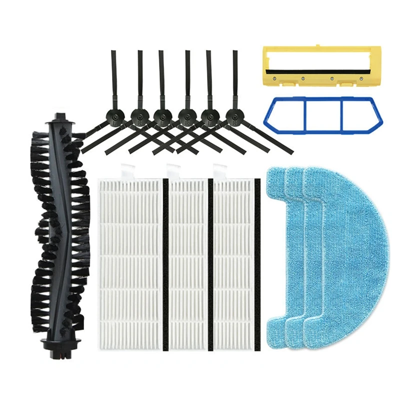 Filter Side Brush Spin Brush For Ilife A4 A4S A40 X432 Robot Vacuum Cleaner Parts (15Pcs)
Filter Side Brush Spin Brush For Ilife A4 A4S A40 X432 Robot Vacuum Cleaner Parts (15Pcs)