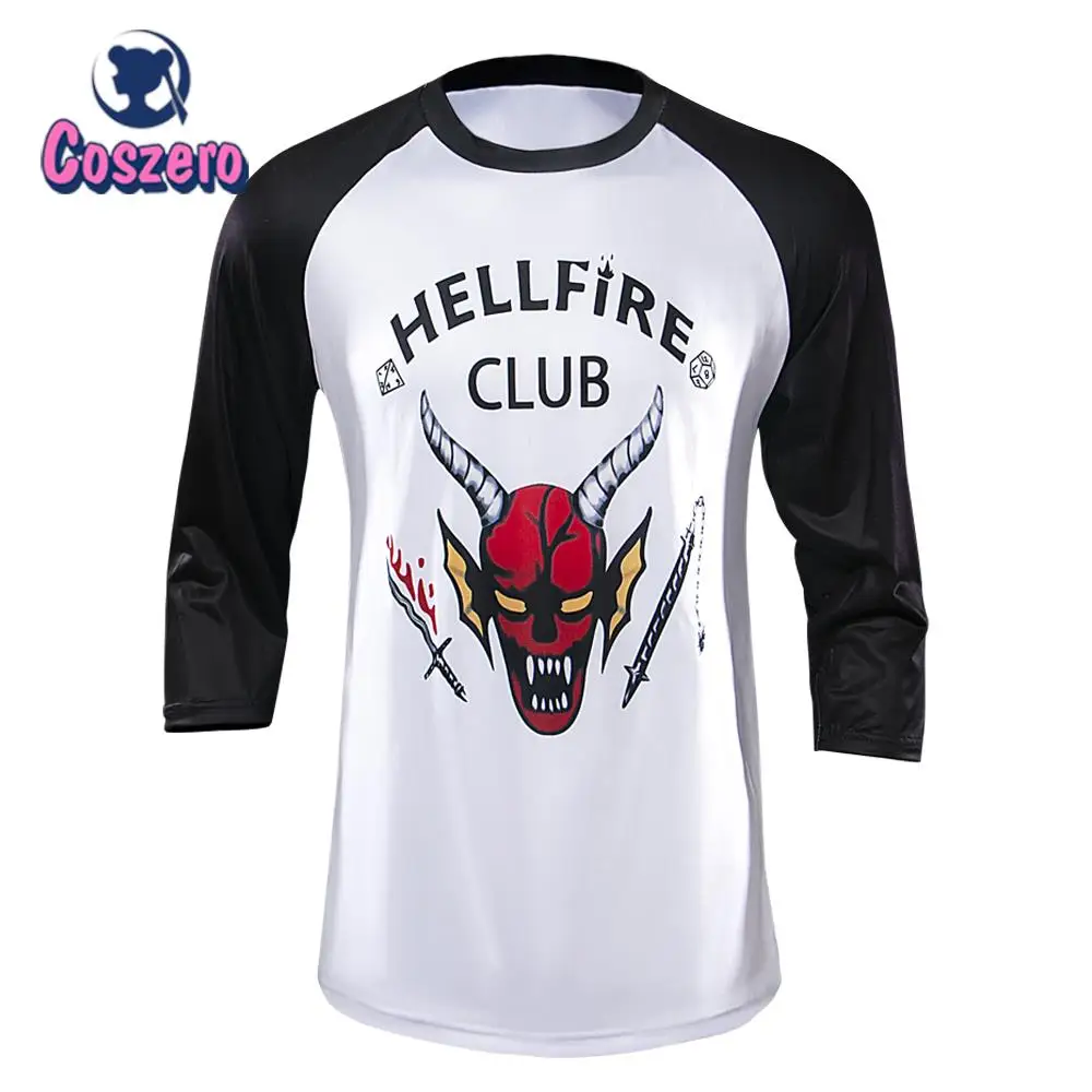 Mike Wheeler Cosplay Costume Dustin Eleven Lucas T-shirt Long Sleeves Shirt Hell Fire Club Uniform Suit
Mike Wheeler Cosplay Costume Dustin Eleven Lucas T-shirt Long Sleeves Shirt Hell Fire Club Uniform Suit