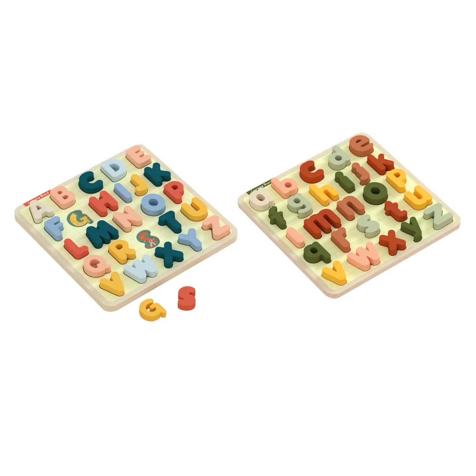 Montessori Wooden Puzzle Chunky Letters Educational Alphabet Shape for Boys
Montessori Wooden Puzzle Chunky Letters Educational Alphabet Shape for Boys