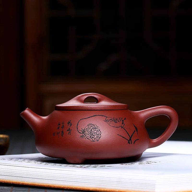 300 мл чайник, необработанная руда zisha xishi, чайник из фиолетовой глины, посуда для напитков с подарочной коробкой, подходит для tieguanyin puer
300 мл чайник, необработанная руда zisha xishi, чайник из фиолетовой глины, посуда для напитков с подарочной коробкой, подходит для tieguanyin puer