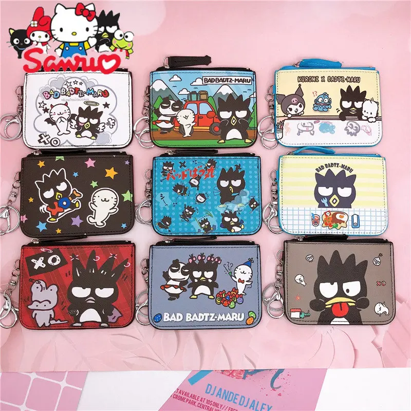 Sanrio Cartoon Cute X0 Cool Penguin Work Card Set Badge Card Sleeve Chest Tag with Key Ring Change Card Holder Campus Card Purse
Sanrio Cartoon Cute X0 Cool Penguin Work Card Set Badge Card Sleeve Chest Tag with Key Ring Change Card Holder Campus Card Purse