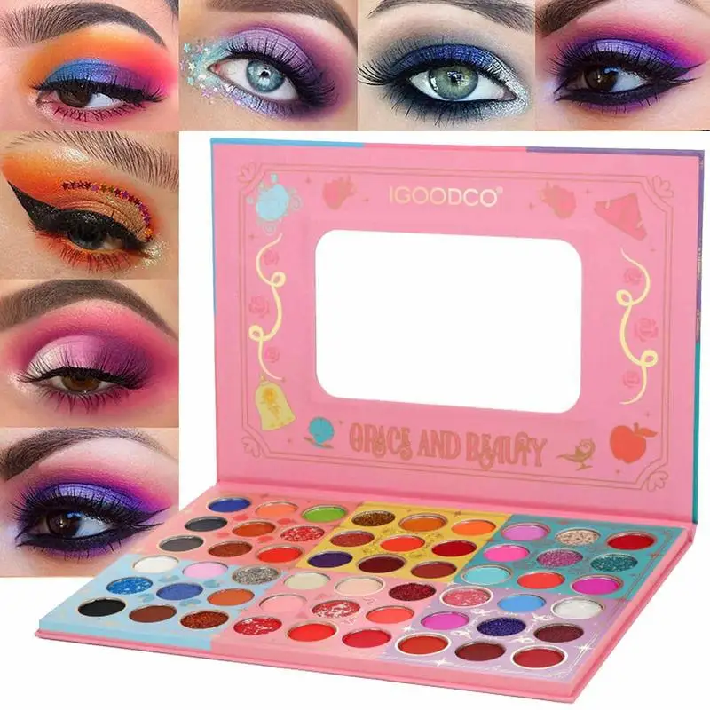 Makeup Eyeshadow Palette Glitter Eye Makeup Rainbow Colors Fusion Eyeshadow Professional Highly Pigmented Cosmetic Supplies For
Makeup Eyeshadow Palette Glitter Eye Makeup Rainbow Colors Fusion Eyeshadow Professional Highly Pigmented Cosmetic Supplies For