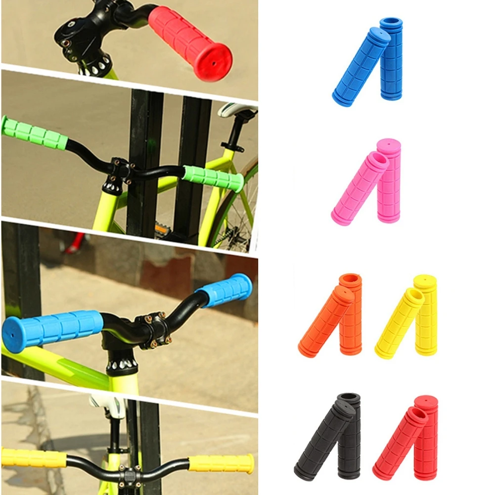 2pcs Rubber Bike Handlebar Grips Cover MTB Mountain Bicycle Scooter Handle Bar Rubber Soft Durable Anti-bacteria End Grip
2pcs Rubber Bike Handlebar Grips Cover MTB Mountain Bicycle Scooter Handle Bar Rubber Soft Durable Anti-bacteria End Grip