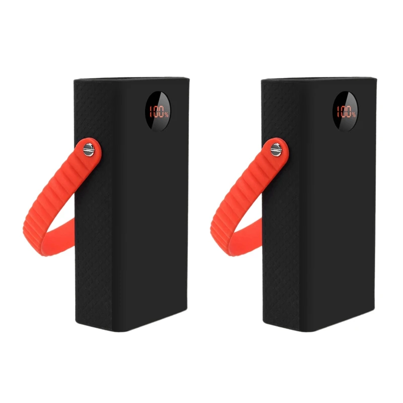 2X Silicone Case For ROMOSS Zeus PEA40 40000Mah Power Bank Anti-Slip/Anti-Fall Soft Cover (Black)
2X Silicone Case For ROMOSS Zeus PEA40 40000Mah Power Bank Anti-Slip/Anti-Fall Soft Cover (Black)