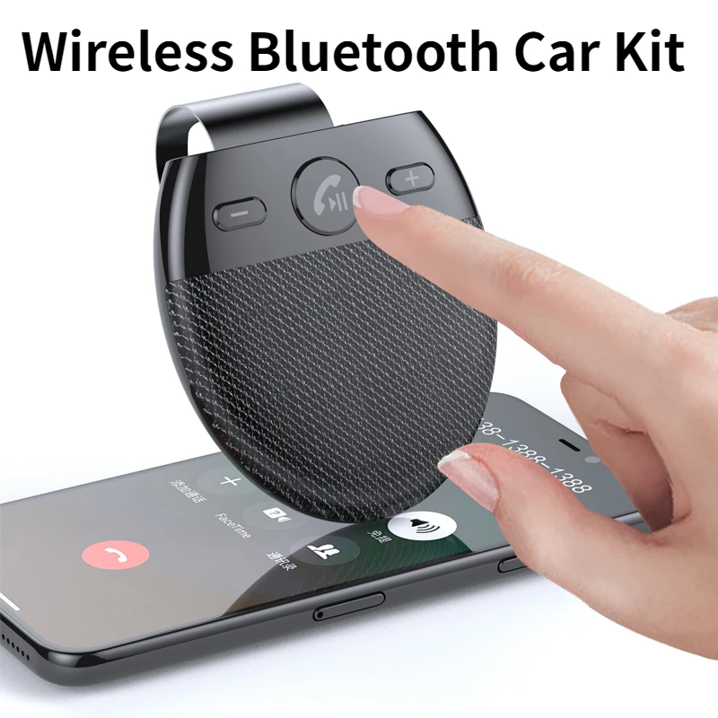 Bluetooth Speaker Handsfree Car Kit Clip Multi-point Hands-free Wireless Audio Receiver Support Siri Voice Control for IPhone
Bluetooth Speaker Handsfree Car Kit Clip Multi-point Hands-free Wireless Audio Receiver Support Siri Voice Control for IPhone