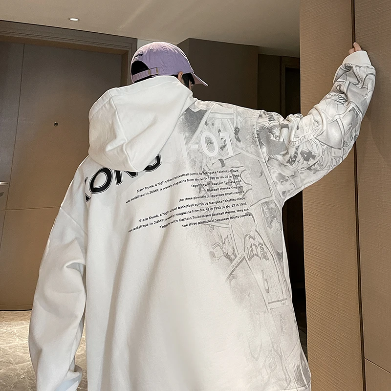 Fashion Printed Men's Sweatshirts Casual Black Hip Hop Harajuku Ribbons Streetwear Hoodies Clothing Plus 5XL 6XL 7XL
Fashion Printed Men's Sweatshirts Casual Black Hip Hop Harajuku Ribbons Streetwear Hoodies Clothing Plus 5XL 6XL 7XL