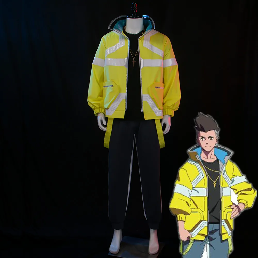 Anime Cyberpunk: Edgerunners Fashion Punk Style Cosplay Costume David Martinez Adult Unisex Jacket Uniform Coat Casual Jacket
Anime Cyberpunk: Edgerunners Fashion Punk Style Cosplay Costume David Martinez Adult Unisex Jacket Uniform Coat Casual Jacket