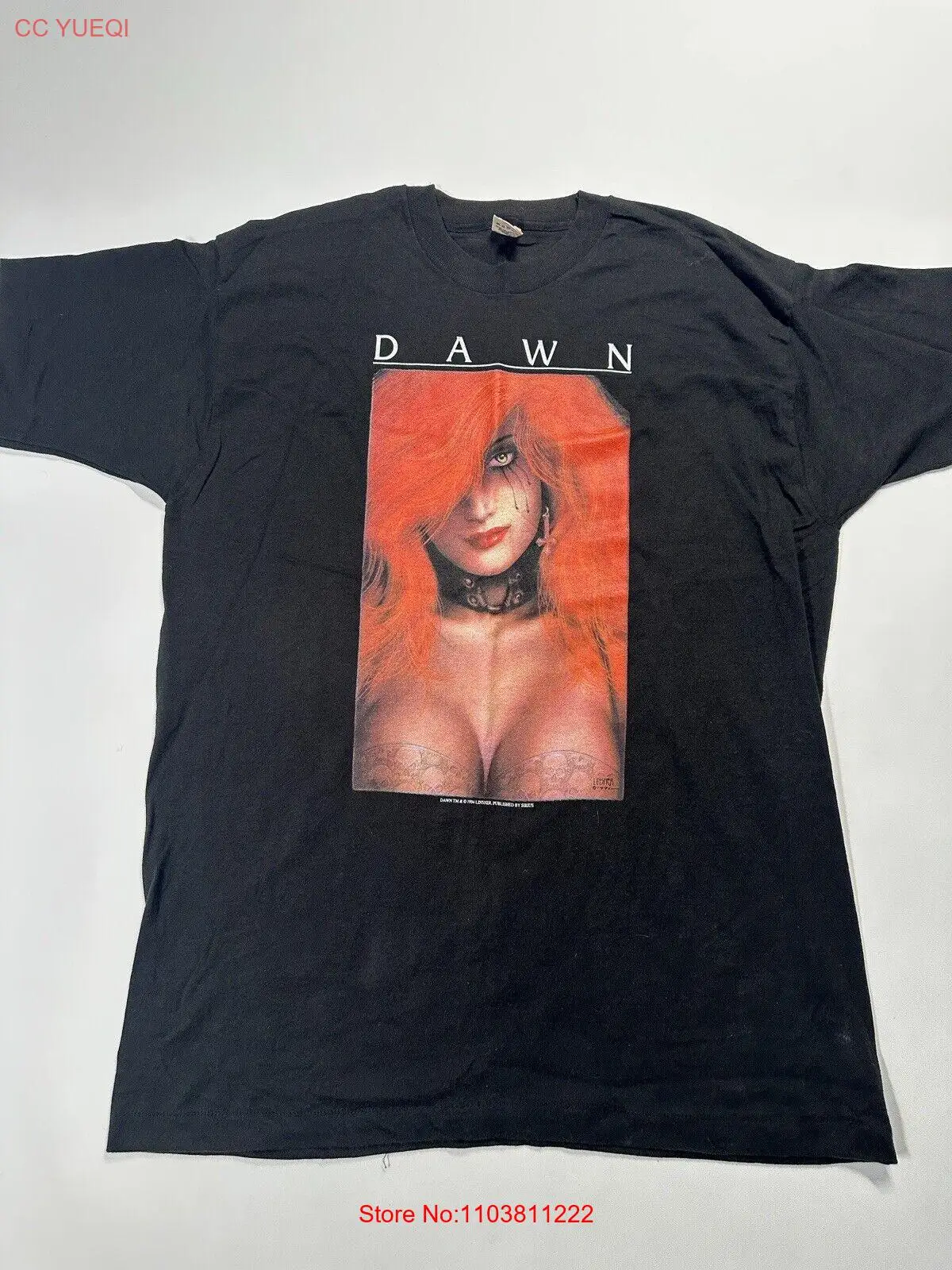 Винтажная рубашка DAWN 1994 LINSNER Xl