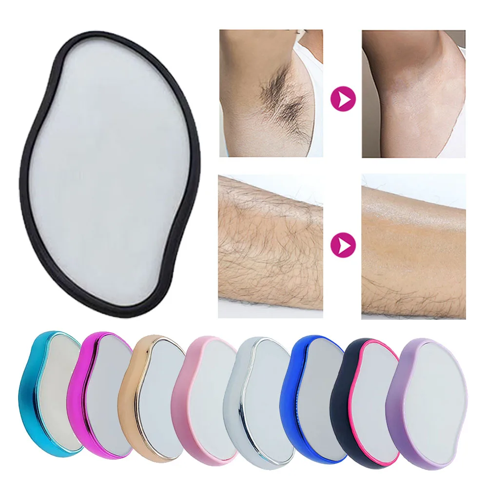 

Прозрачный ластик для физического удаления волос, безболезненный Эпилятор с нанокристаллами, мужской и женский ластик для удаления волос, инструменты для депиляции красоты тела