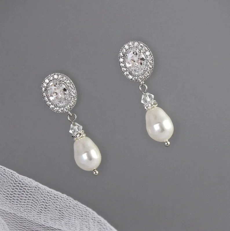 Luxury Fashion Gemstone Pearl Earrings Set with Zircon Drop Earrings for Women Girl Jewelry Gifts
Luxury Fashion Gemstone Pearl Earrings Set with Zircon Drop Earrings for Women Girl Jewelry Gifts