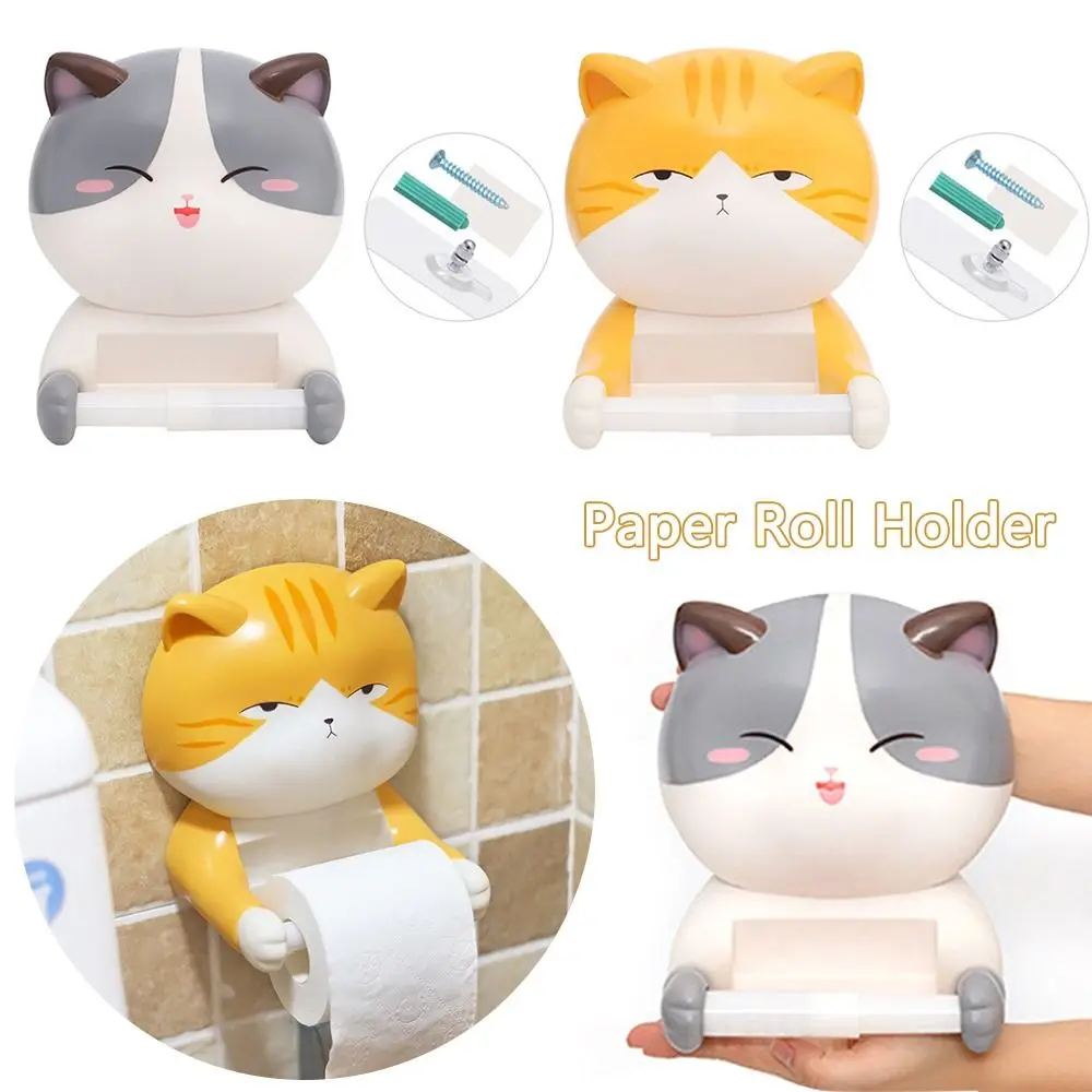 New 3D Cat Washroom Creative Tissue Storage Rack Toilet Paper Dispenser Paper Stand Paper Roll Holder
New 3D Cat Washroom Creative Tissue Storage Rack Toilet Paper Dispenser Paper Stand Paper Roll Holder