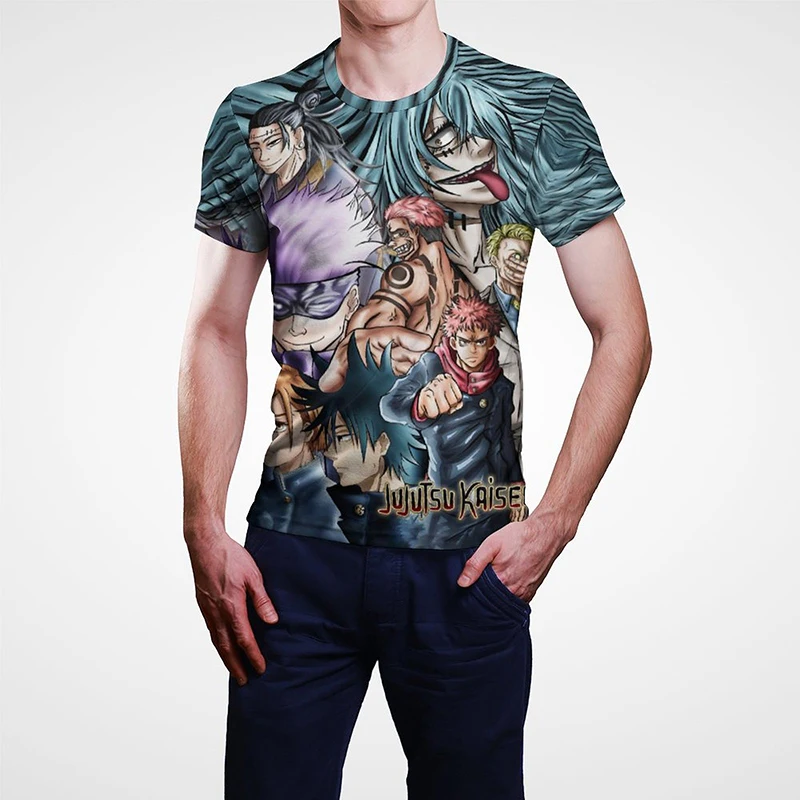2022 New Summer Anime JJK jujutsu kaisen Gojo Satoru 3D Print T Shirt Cool Men Women Children Cartoon Casual Short Sleevel Tees
2022 New Summer Anime JJK jujutsu kaisen Gojo Satoru 3D Print T Shirt Cool Men Women Children Cartoon Casual Short Sleevel Tees