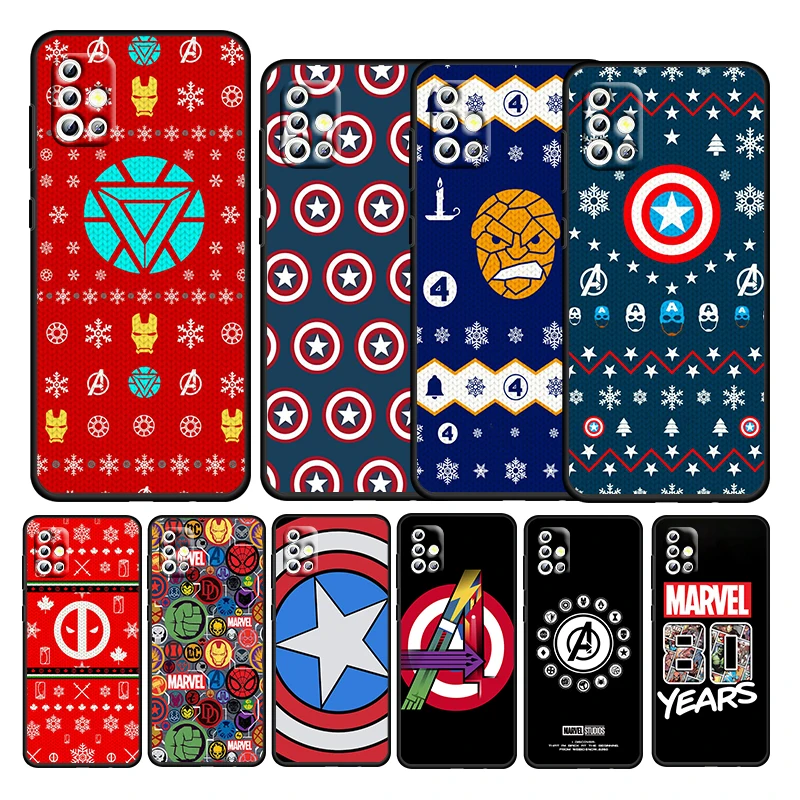 Marvel Cool Hero Man For Samsung Galaxy A52S A72 A71 A52 A51 A12 A32 A21S 4G 5G TPU Soft Black Silicone Phone Case Capa Fundas
Marvel Cool Hero Man For Samsung Galaxy A52S A72 A71 A52 A51 A12 A32 A21S 4G 5G TPU Soft Black Silicone Phone Case Capa Fundas