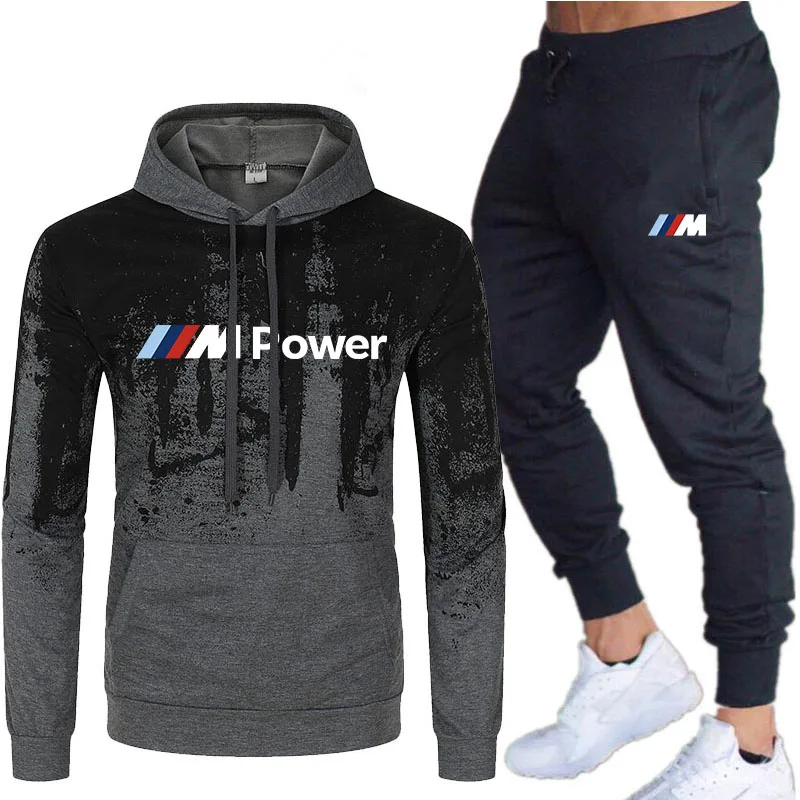 New Men Sportswear 3d Print Sweatshirt + Trousers 2pcs Set Tracksuit Male Fitness Running Thin Spring Autumdie Track Suit - Men
New Men Sportswear 3d Print Sweatshirt + Trousers 2pcs Set Tracksuit Male Fitness Running Thin Spring Autumdie Track Suit - Men