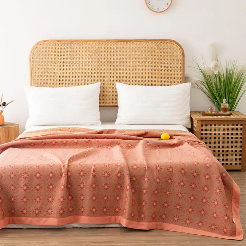 DBL.SEVEN&C long staple cotton stitch blanket Jacquard bedspread on the bed Plaid yarn dyed summer quilt mattress sofa bed cover
DBL.SEVEN&C long staple cotton stitch blanket Jacquard bedspread on the bed Plaid yarn dyed summer quilt mattress sofa bed cover