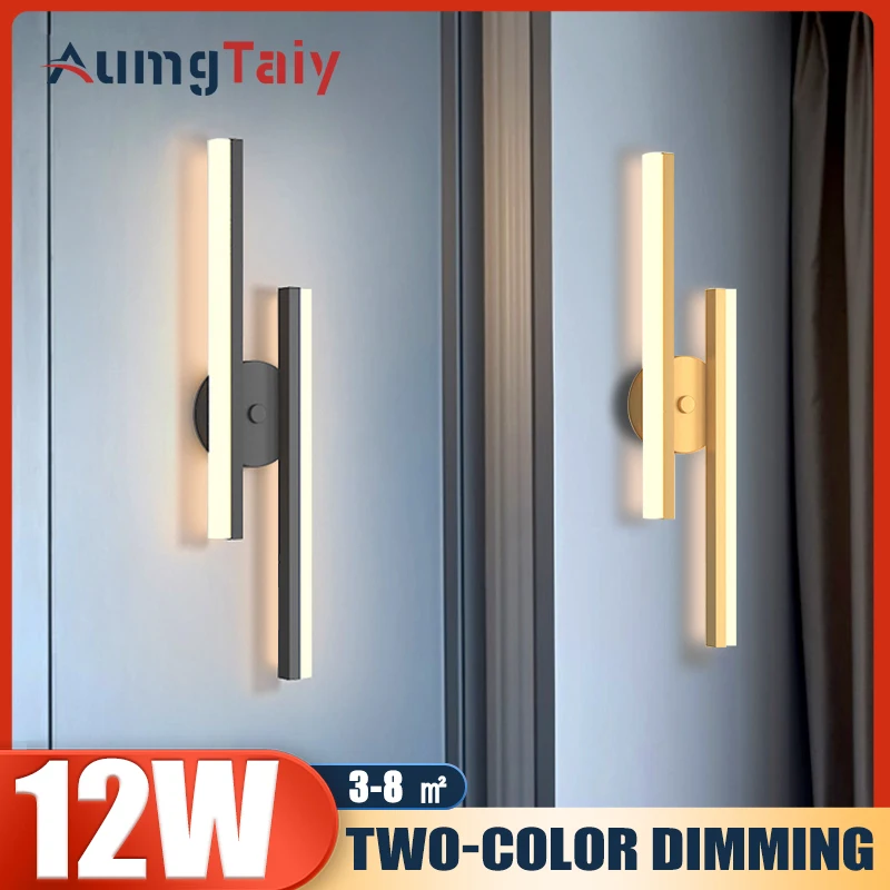 Modern Line LED Indoor Wall Lamp Bedroom Living Room Home Lighting Aisle Corridor Decoration Metal Wall Light AC85-265V
Modern Line LED Indoor Wall Lamp Bedroom Living Room Home Lighting Aisle Corridor Decoration Metal Wall Light AC85-265V