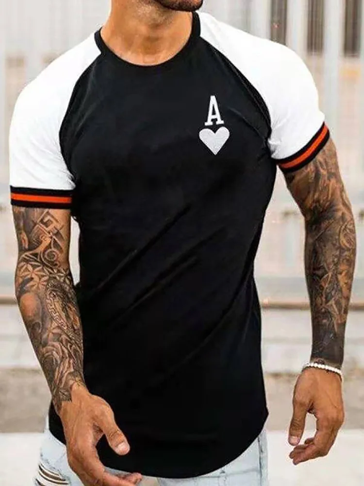 Summer Casual Short Sleeve O-Neck Pullover Tops Men's Fashion Print Patchwork T-Shirt 2022 Harajuku Slim Men Clothing Streetwear
Summer Casual Short Sleeve O-Neck Pullover Tops Men's Fashion Print Patchwork T-Shirt 2022 Harajuku Slim Men Clothing Streetwear