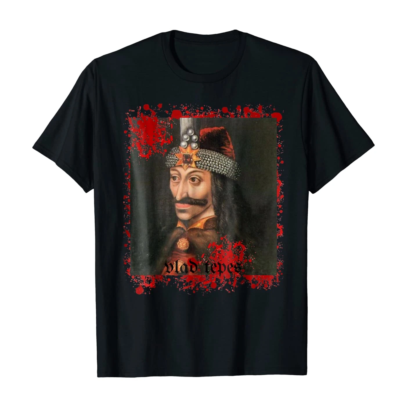 The Impaler Vlad Tepes Count Vampire Dracula Portrait T-Shirt. Summer Cotton Short Sleeve O-Neck Mens T Shirt New S-3XL
The Impaler Vlad Tepes Count Vampire Dracula Portrait T-Shirt. Summer Cotton Short Sleeve O-Neck Mens T Shirt New S-3XL