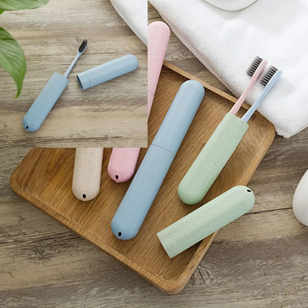 1Pc Portable Travel Toothbrush Tube Box Case Cap Fashion Wheat Sraw Toothbrush Protect Cover Holder Home Bathroom Accessories
1Pc Portable Travel Toothbrush Tube Box Case Cap Fashion Wheat Sraw Toothbrush Protect Cover Holder Home Bathroom Accessories