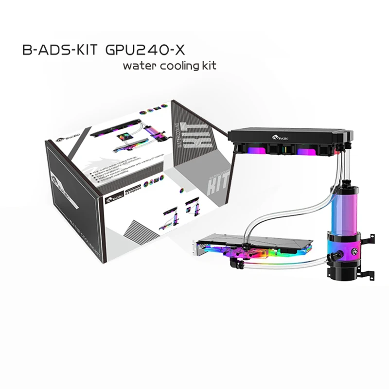 BYKSKI Water Cooling cooler Kit G'1/4Hard Tube set GPU Water Block Water Pump 240mm Radiator 120mm fan Computer radiator system
BYKSKI Water Cooling cooler Kit G'1/4Hard Tube set GPU Water Block Water Pump 240mm Radiator 120mm fan Computer radiator system