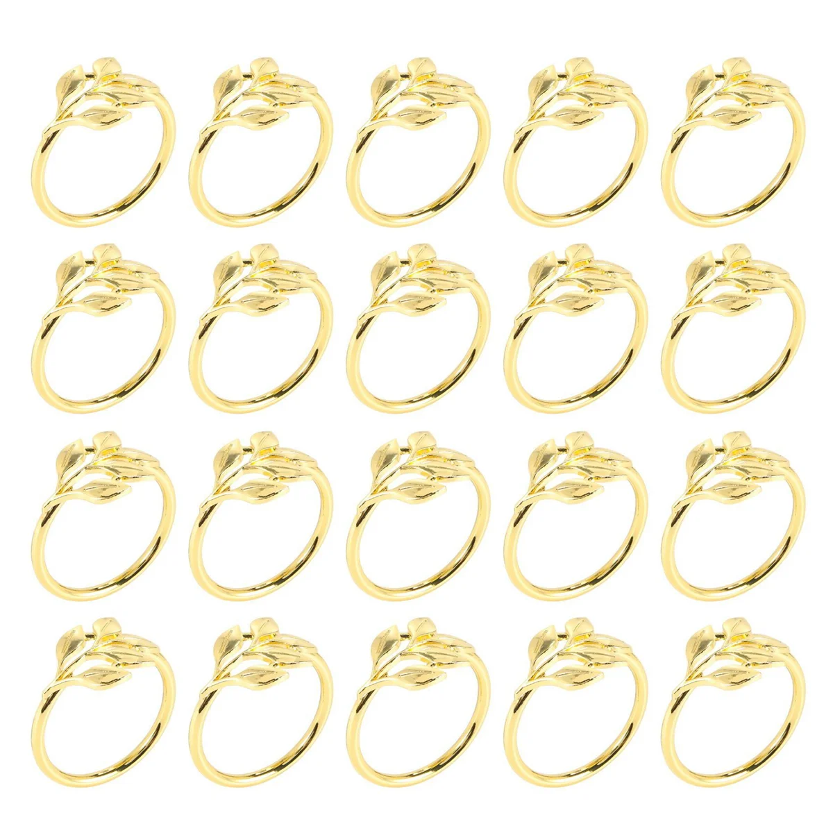 20Pcs Gold Leaf Napkin Rings - Gold Napkin Ring for Table Napkins - Holiday Napkin Rings Fall Napkin Rings for Party
20Pcs Gold Leaf Napkin Rings - Gold Napkin Ring for Table Napkins - Holiday Napkin Rings Fall Napkin Rings for Party
