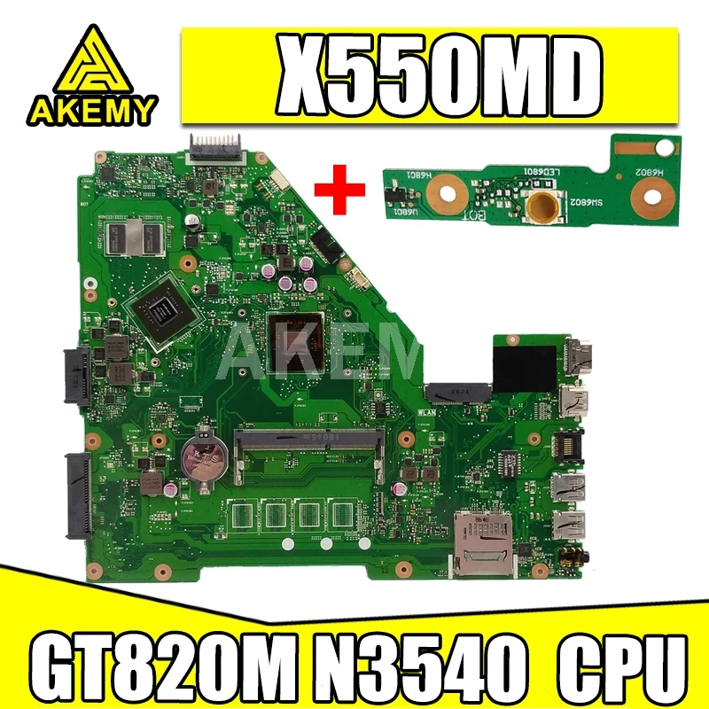 Материнская плата N3540 CPU X550MD GT820M 2 Гб X550MD REV 2,0 для Asus X550M X552M Y582M X550MD X550MJ материнская плата 100% ТЕСТ ОК
Материнская плата N3540 CPU X550MD GT820M 2 Гб X550MD REV 2,0 для Asus X550M X552M Y582M X550MD X550MJ материнская плата 100% ТЕСТ ОК