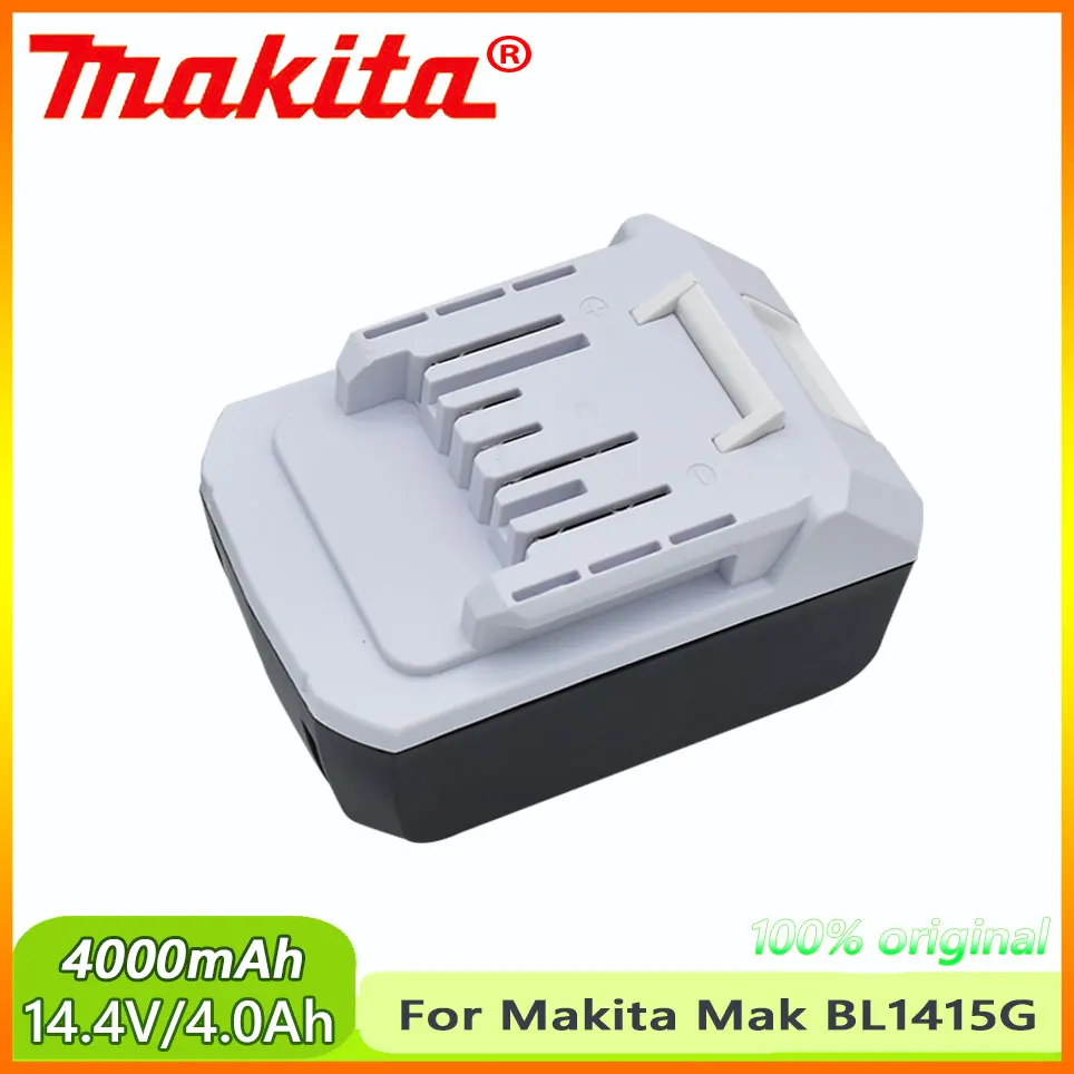 Original Makita 14.4V 4.0AH Rechargeable Li-Ion Battery For Makita Mak BL1413G BL1460G DC18WA UH480D UH520D UM165D UR140D DMR106
Original Makita 14.4V 4.0AH Rechargeable Li-Ion Battery For Makita Mak BL1413G BL1460G DC18WA UH480D UH520D UM165D UR140D DMR106