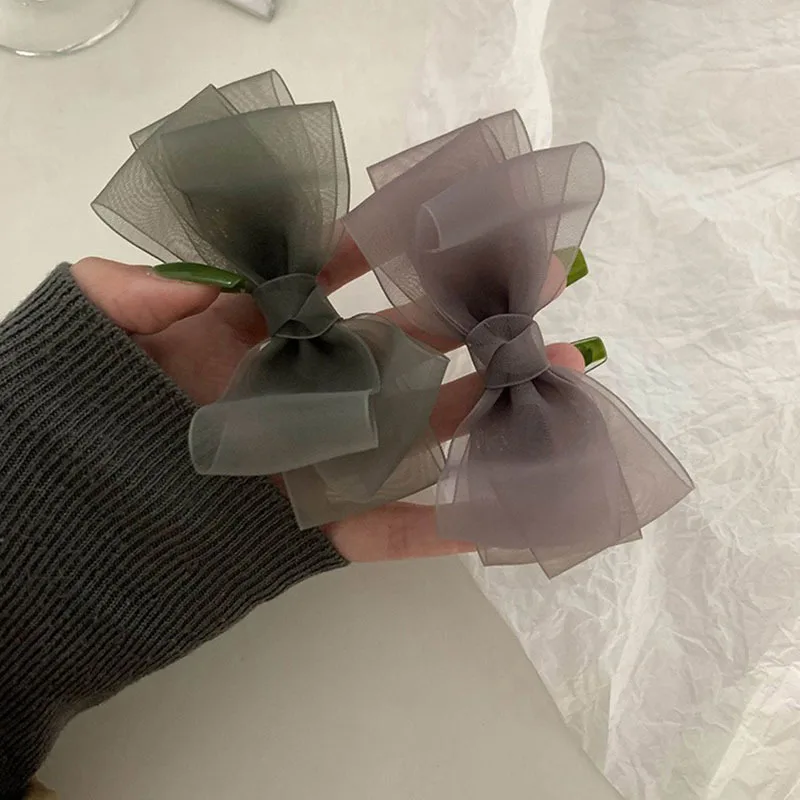 2022 Trend Bows Hair Clips Pin for Women Korean Solid Color Side Clip Barrettes Fashion Headwear Girls Hairpins Hair Accessories
2022 Trend Bows Hair Clips Pin for Women Korean Solid Color Side Clip Barrettes Fashion Headwear Girls Hairpins Hair Accessories