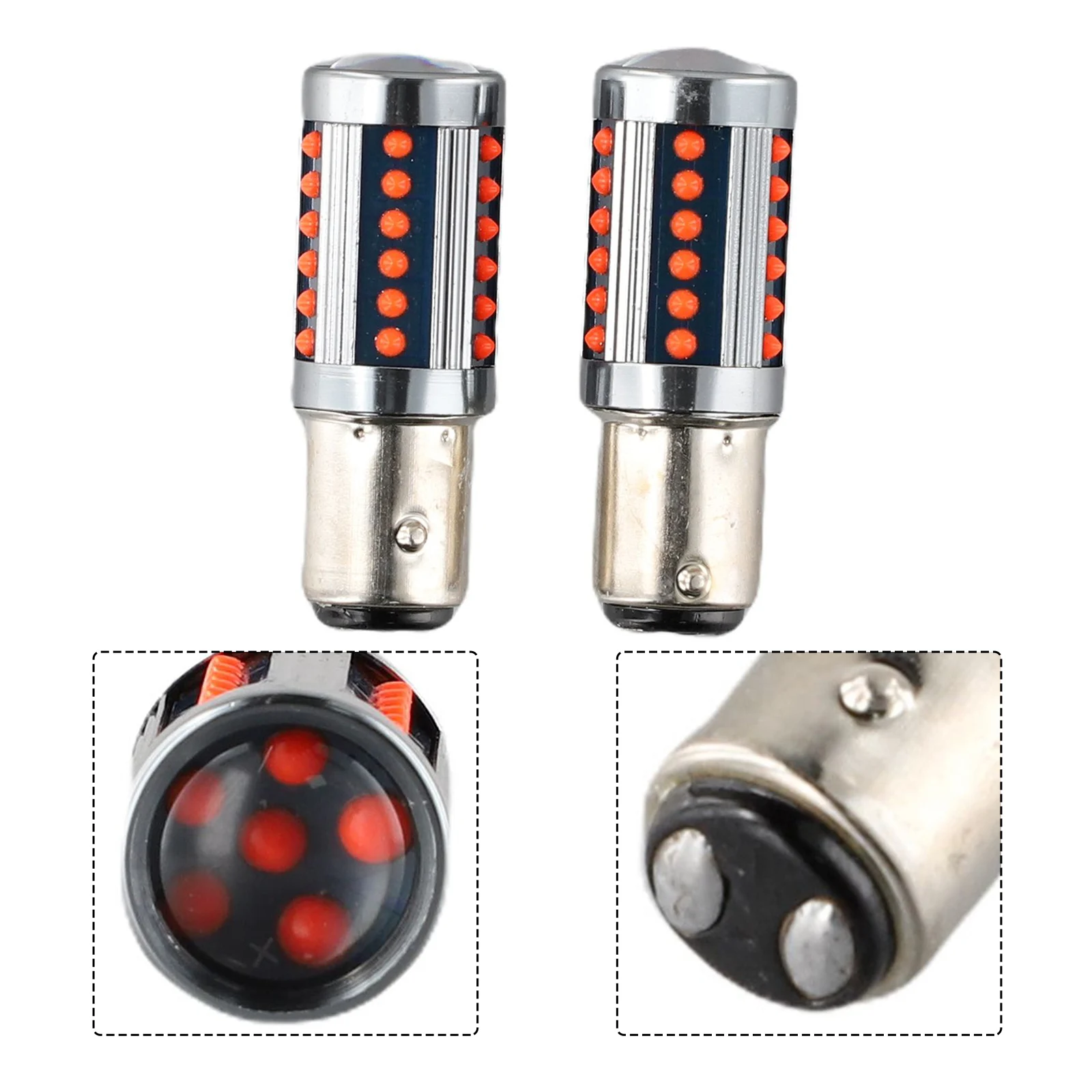 2x 1157 BAY15D COB Red LED Bulbs Super Bright Auto Stop Brake Light Tail Lamp Highlight Reversing Light Accessories
2x 1157 BAY15D COB Red LED Bulbs Super Bright Auto Stop Brake Light Tail Lamp Highlight Reversing Light Accessories