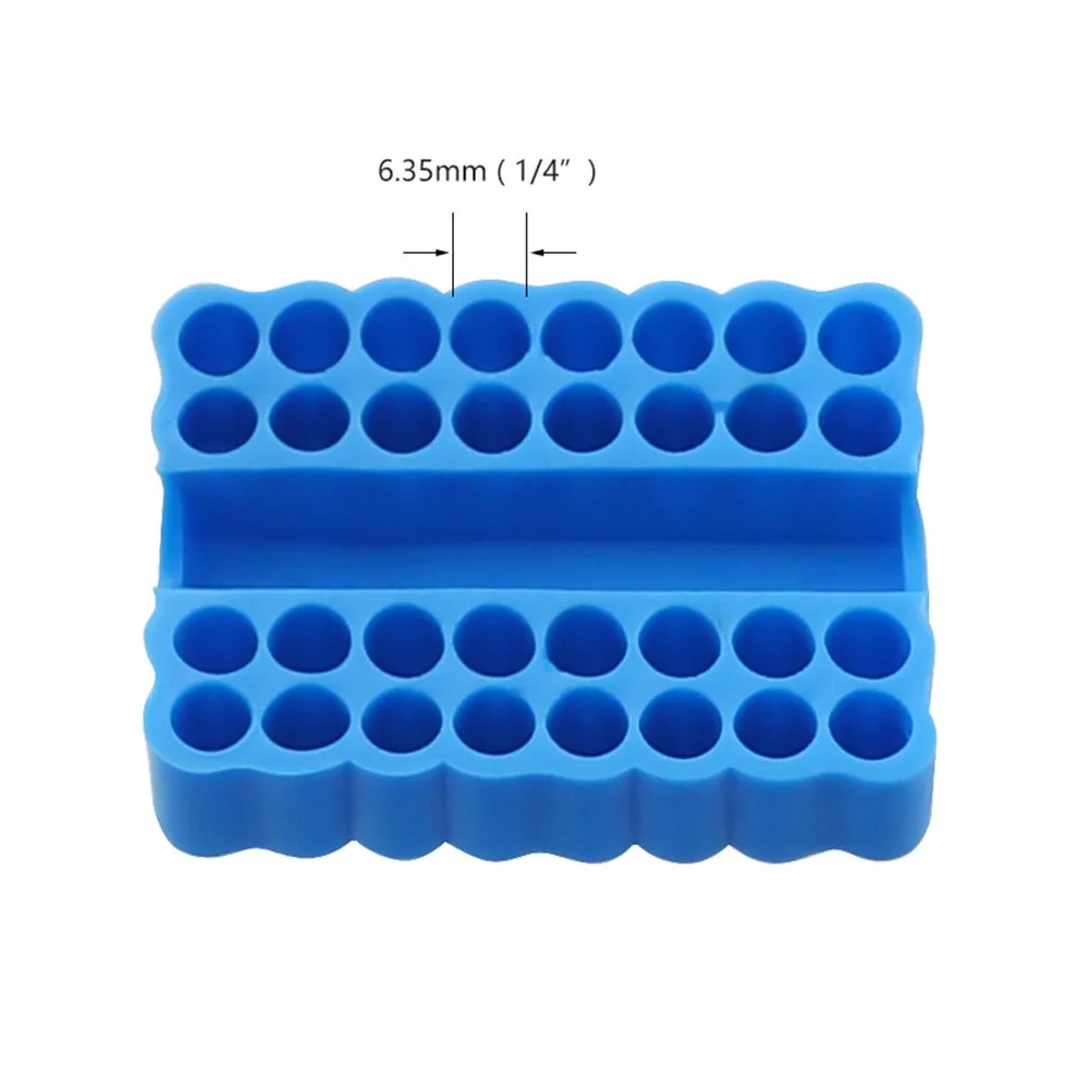64x48x15mm Holder Screw Bits Blue Flexible Hex Plastic Screwdriver Shank Storage Case 1/4 Inch High Quality Hot
64x48x15mm Holder Screw Bits Blue Flexible Hex Plastic Screwdriver Shank Storage Case 1/4 Inch High Quality Hot
