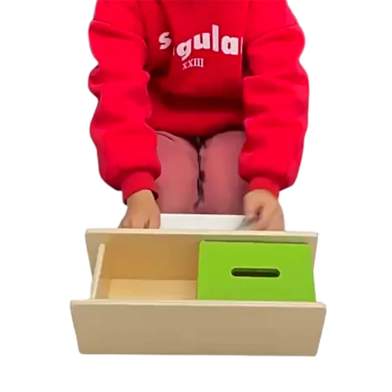 Baby Montessori Toy Wooden Coin Insert Drawer Sensory Learning Box Educational Fine Motor Skill Training Box for Toddler
Baby Montessori Toy Wooden Coin Insert Drawer Sensory Learning Box Educational Fine Motor Skill Training Box for Toddler
