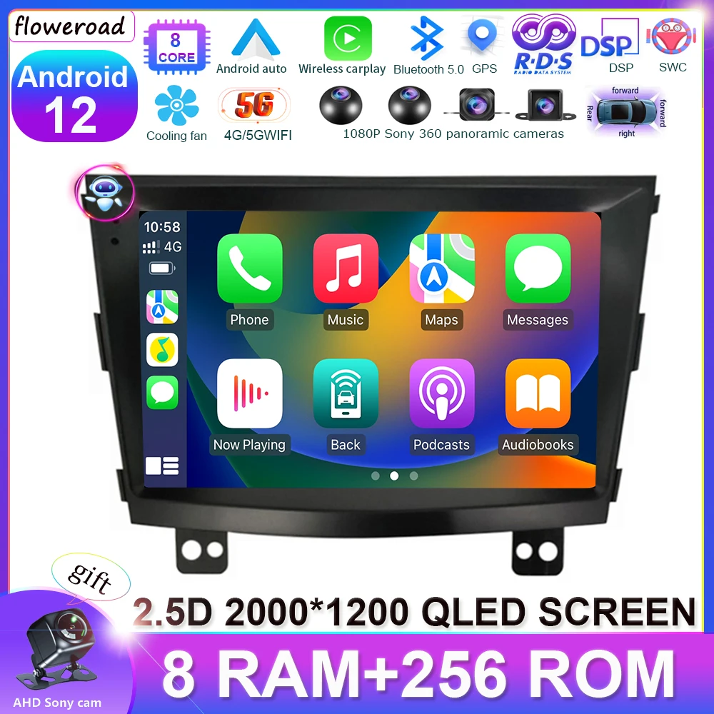 QLED 8-ядерный 256 ГБ Android 12 Автомобильный мультимедийный плеер для Ssangyong Tivolan 2014-2017 DSP автомобильное радио WIFI 4G LTE с Carplay BT GPS
QLED 8-ядерный 256 ГБ Android 12 Автомобильный мультимедийный плеер для Ssangyong Tivolan 2014-2017 DSP автомобильное радио WIFI 4G LTE с Carplay BT GPS