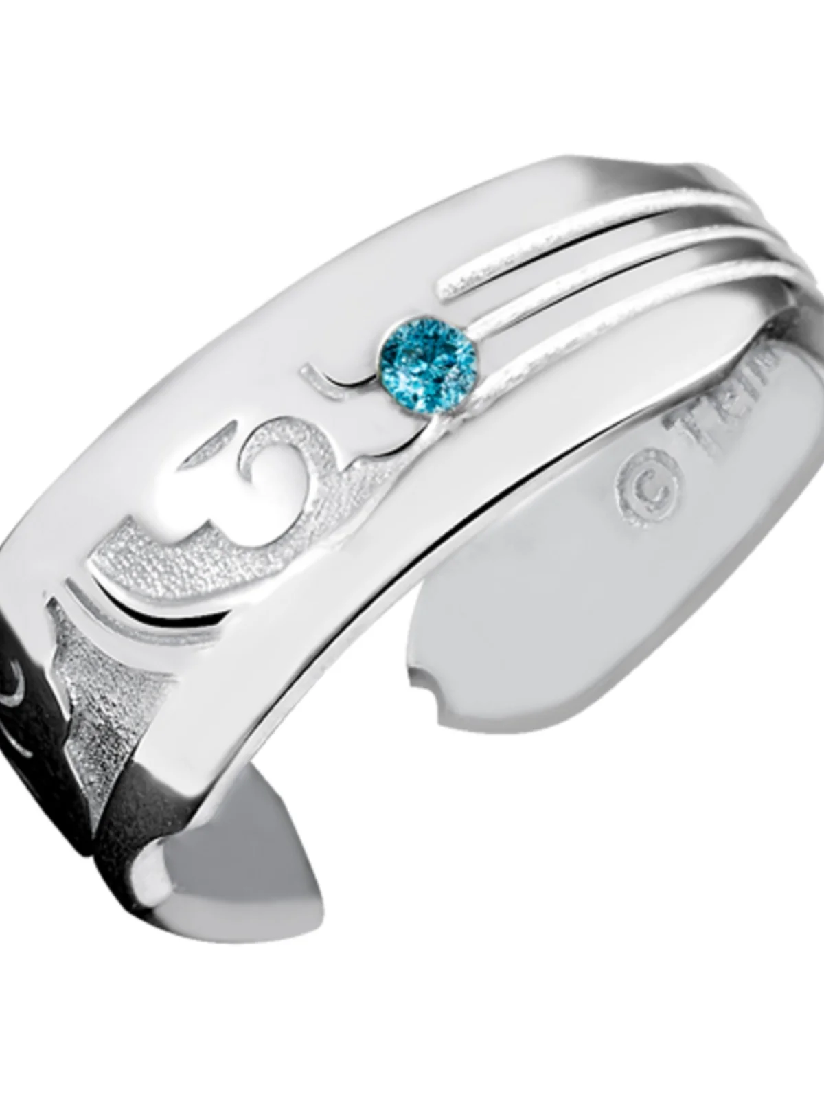 

S925 Серебряное кольцо на палец аниме Grandmaster of Demonic Culture MDZS Lan Wangji Косплей модные кольца Qin Пары Рождественский подарок