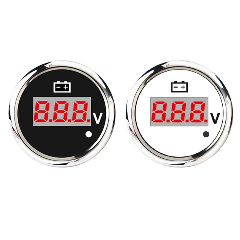 52Mm Digital Voltmeter Voltmeter 0-190 Ohm 240-33 Ohm Universal Volt Voltage Gauge Red Backlight With Alarm
52Mm Digital Voltmeter Voltmeter 0-190 Ohm 240-33 Ohm Universal Volt Voltage Gauge Red Backlight With Alarm