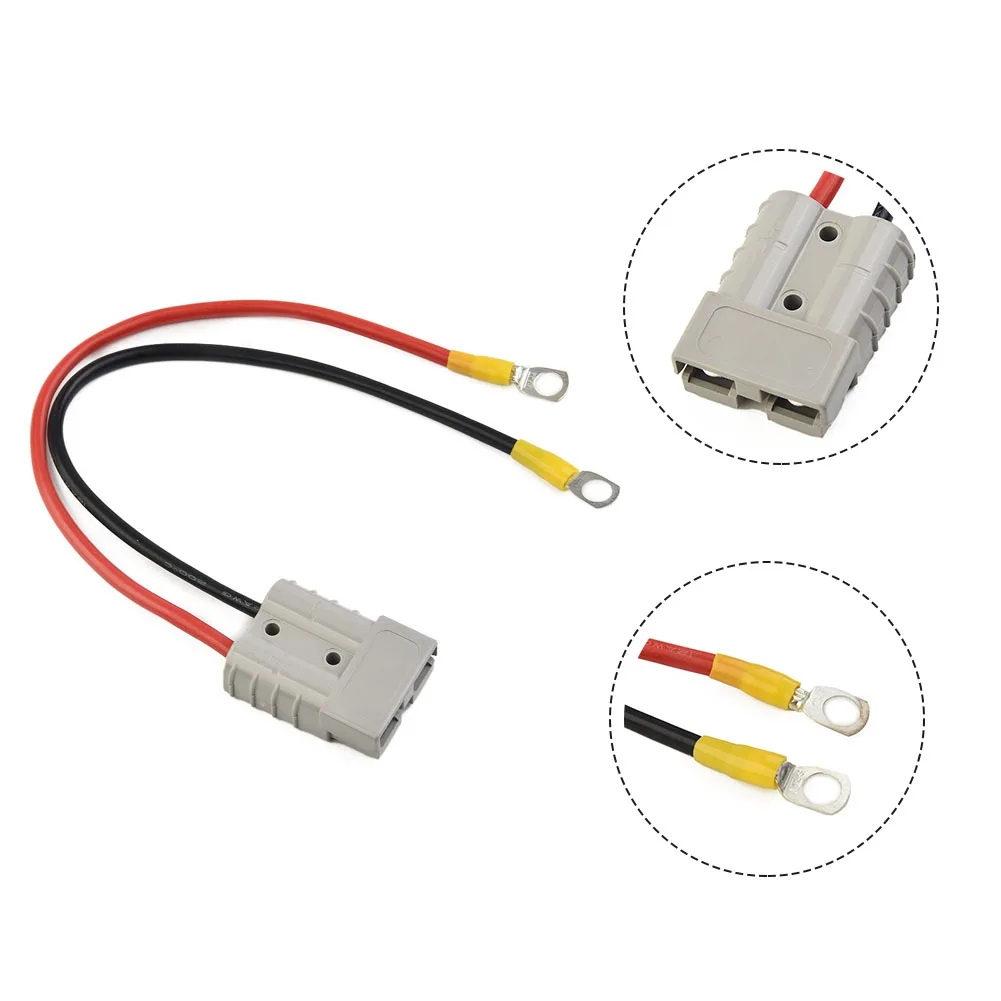 12AWG 50Amp Connector For Anderson Plug Extension Cord Lead To Lug M8 Terminal Battery Charging Connector Cable 30/50/100cm
12AWG 50Amp Connector For Anderson Plug Extension Cord Lead To Lug M8 Terminal Battery Charging Connector Cable 30/50/100cm