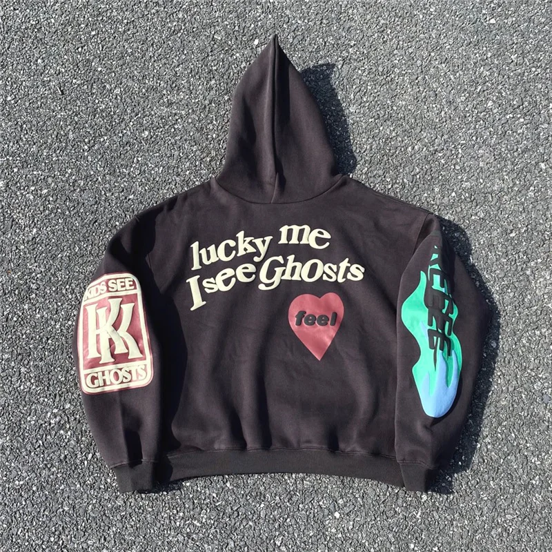 Luxury Brand high quality Oversized Kanye West CPFM Men Women Hip Hop Lucky Me I See Ghosts Hoodie Sunday Service Feel Free Flee
Luxury Brand high quality Oversized Kanye West CPFM Men Women Hip Hop Lucky Me I See Ghosts Hoodie Sunday Service Feel Free Flee