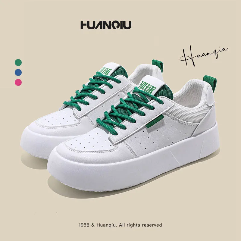 HUANQIU Sneakers Spring 2022 new versatile thick bottom casual white women's Korean bread sports running shoes women's shoes
HUANQIU Sneakers Spring 2022 new versatile thick bottom casual white women's Korean bread sports running shoes women's shoes