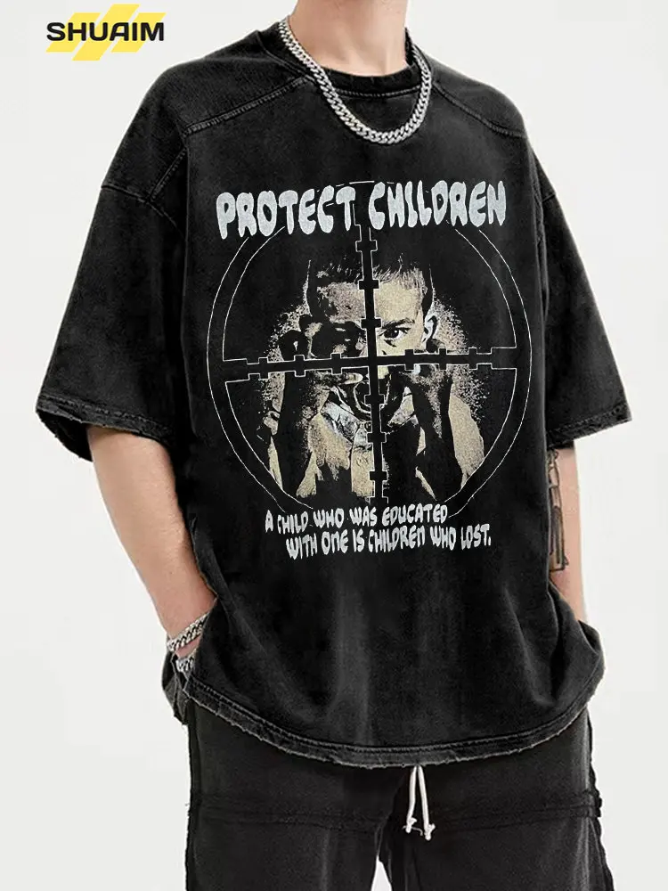 Men's T-Shirts Hip Hop Vintage Summer Streetwear Letter Cross Printed Tshirt Cotton Oversize Washed Harajuku Tops Tees Clothing
Men's T-Shirts Hip Hop Vintage Summer Streetwear Letter Cross Printed Tshirt Cotton Oversize Washed Harajuku Tops Tees Clothing