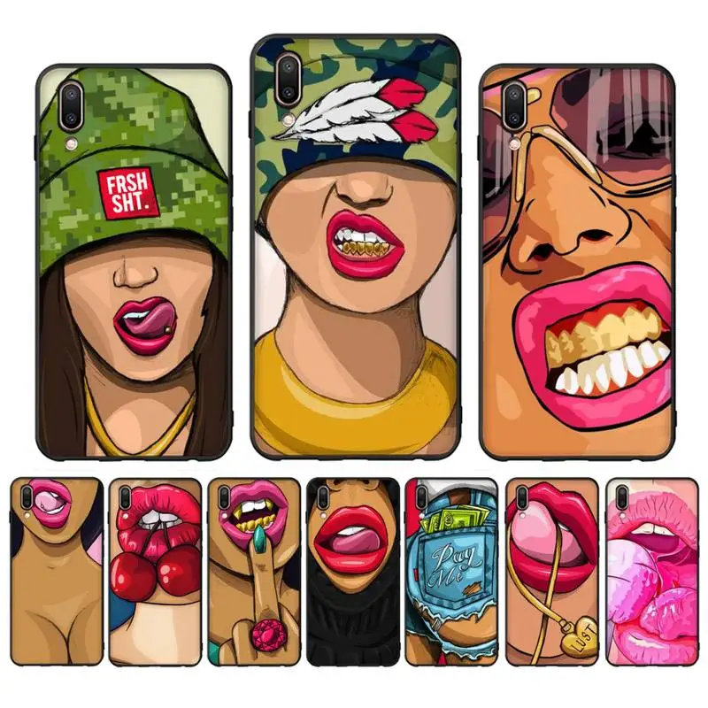 Sexy lady Red lips hot girl Phone Case for Vivo Y91C Y11 17 19 17 67 81 Oppo A9 2020 Realme c3
Sexy lady Red lips hot girl Phone Case for Vivo Y91C Y11 17 19 17 67 81 Oppo A9 2020 Realme c3