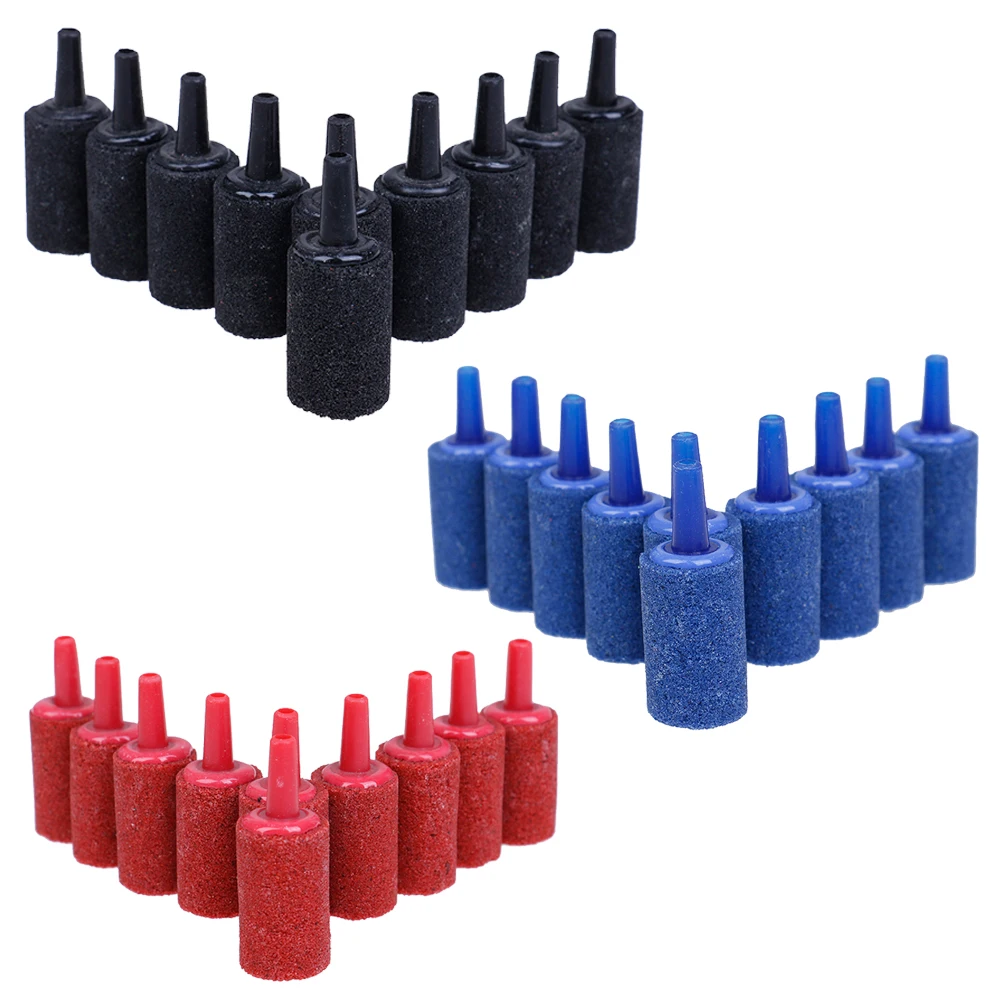 10Pcs Air Pump Bubble Diffuser Airstones Aquarium Oxygen Air Stone Cylinder Aerator For Fish Tank Aerator Hydroponics Blue Black
10Pcs Air Pump Bubble Diffuser Airstones Aquarium Oxygen Air Stone Cylinder Aerator For Fish Tank Aerator Hydroponics Blue Black