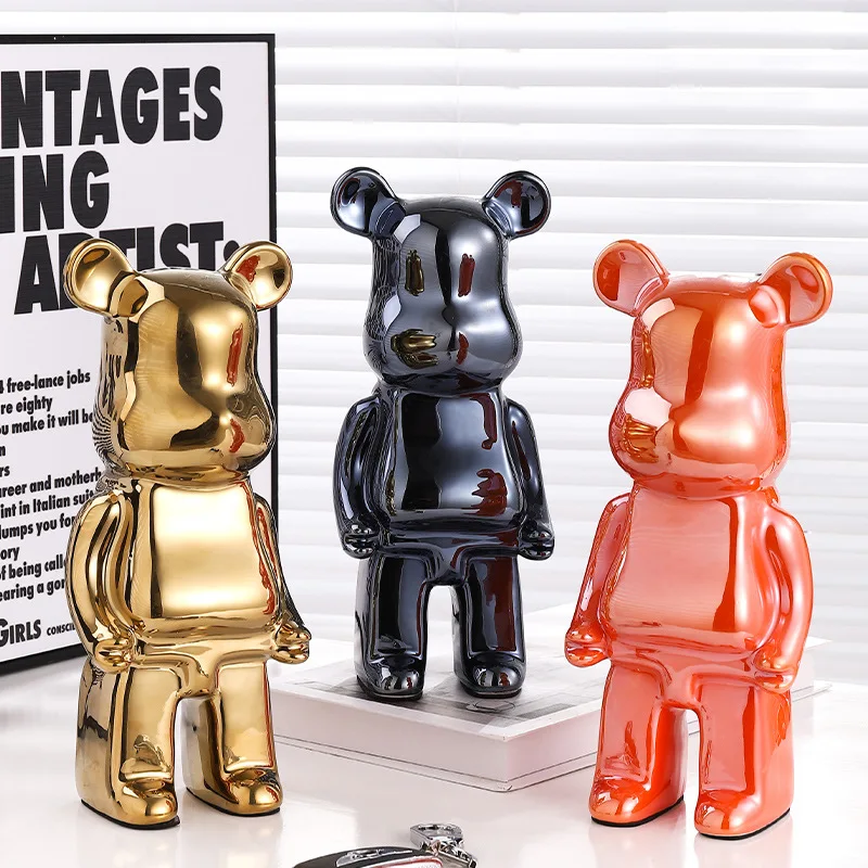 Creative Ins Trend Dazzle Violent Bear Piggy Bank Resin Ornaments Living Room Bedroom Violent Bear Small Statue Home Decor
Creative Ins Trend Dazzle Violent Bear Piggy Bank Resin Ornaments Living Room Bedroom Violent Bear Small Statue Home Decor