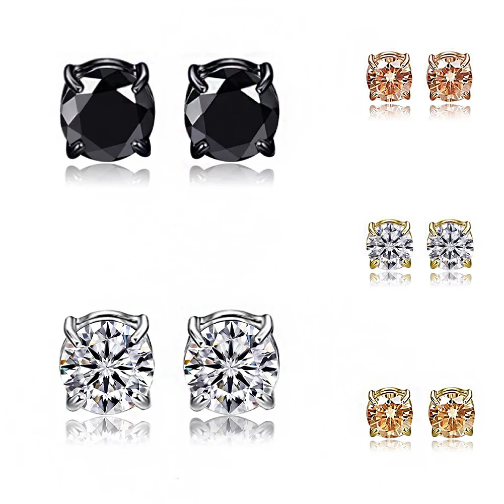 Fashion Magnetic Stud Earring Men Women Shining Magnet Ear Studs Zircon Stone Ear Clip Non-piercing Earrings Jewelry Accessories
Fashion Magnetic Stud Earring Men Women Shining Magnet Ear Studs Zircon Stone Ear Clip Non-piercing Earrings Jewelry Accessories