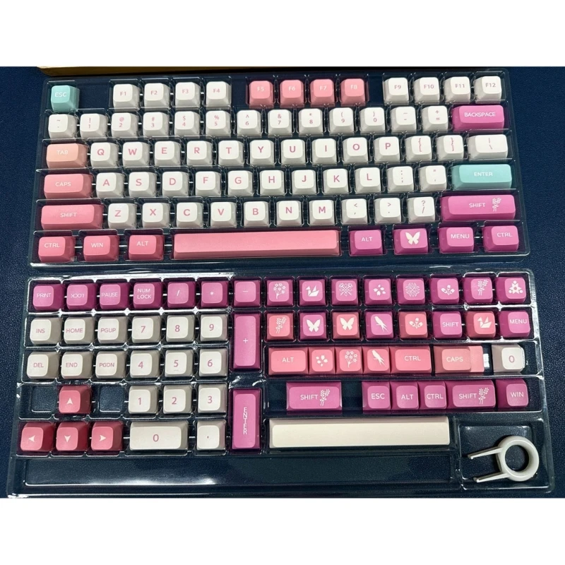 Механическая клавиатура с 134 клавишами XDA Profile PBT DYE SUB Pink Sunset Keycap
Механическая клавиатура с 134 клавишами XDA Profile PBT DYE SUB Pink Sunset Keycap