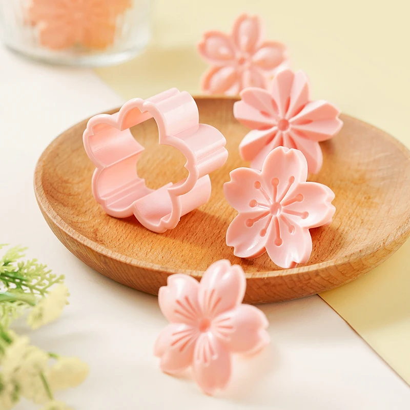 5Pcs Fondant Cookies Cutter Biscuit Mold for Home Kitchen Baking Plastic Cookies Baking Tools Cherry Blossom Flower Stamp
5Pcs Fondant Cookies Cutter Biscuit Mold for Home Kitchen Baking Plastic Cookies Baking Tools Cherry Blossom Flower Stamp
