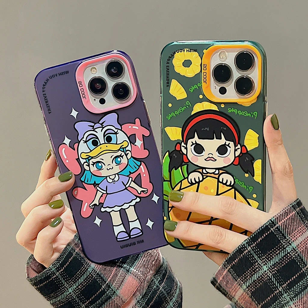 Cartoon Cute Girl Pineapple Matte Cover Case For iPhone 14 13 12 Pro Max Protective Shockproof Phone Case
Cartoon Cute Girl Pineapple Matte Cover Case For iPhone 14 13 12 Pro Max Protective Shockproof Phone Case