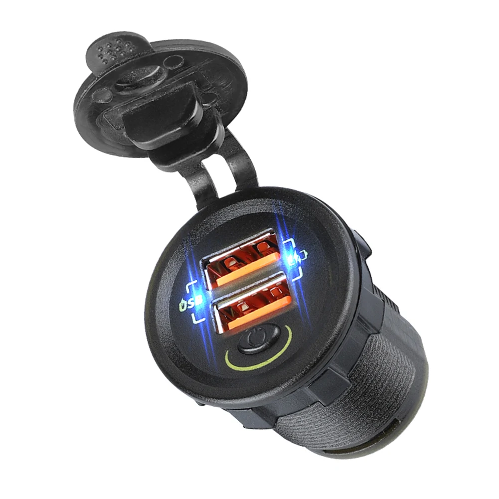12V 24V Dual QC 3 0 USB Fast Charger Socket Outlet Anti Corrosion and Wear Resistant Easy Installation and Energy Saving
12V 24V Dual QC 3 0 USB Fast Charger Socket Outlet Anti Corrosion and Wear Resistant Easy Installation and Energy Saving